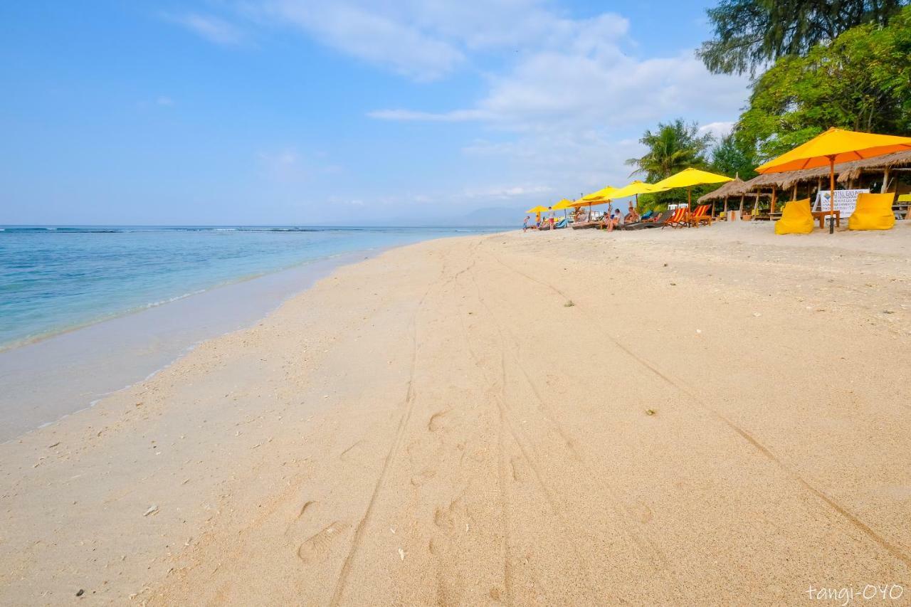 Oyo 1322 Mentari Homestay Gili Trawangan Exteriör bild